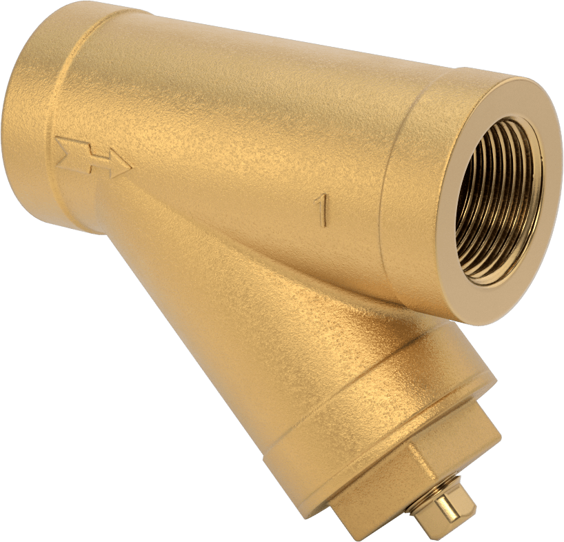 Orta Basınçlı Bronz Y-Süzgeç, 1 NPT