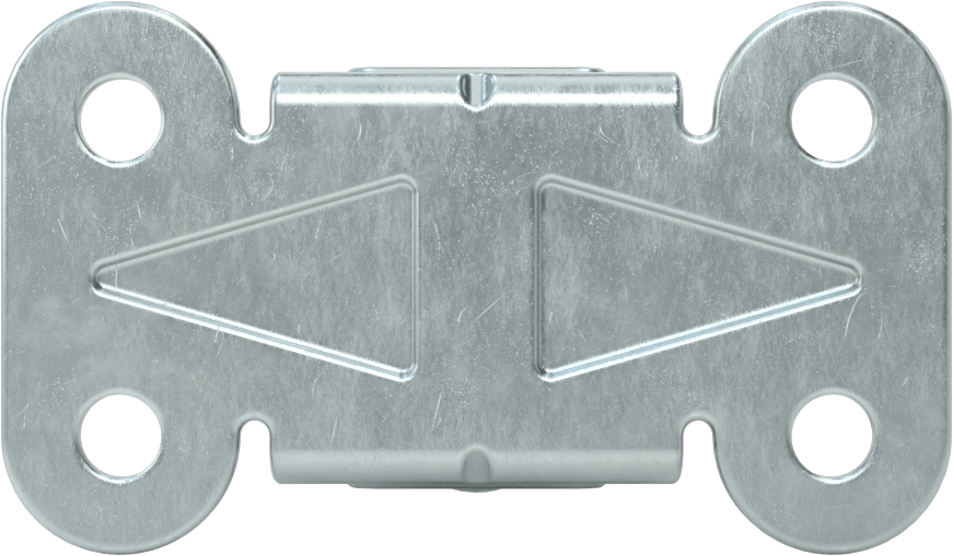 3" x 1-3/4" Plakalı Mighty-Lite Tekerlek, 2" Çapında 90A Durometre Kauçuk Tekerlekli Sert