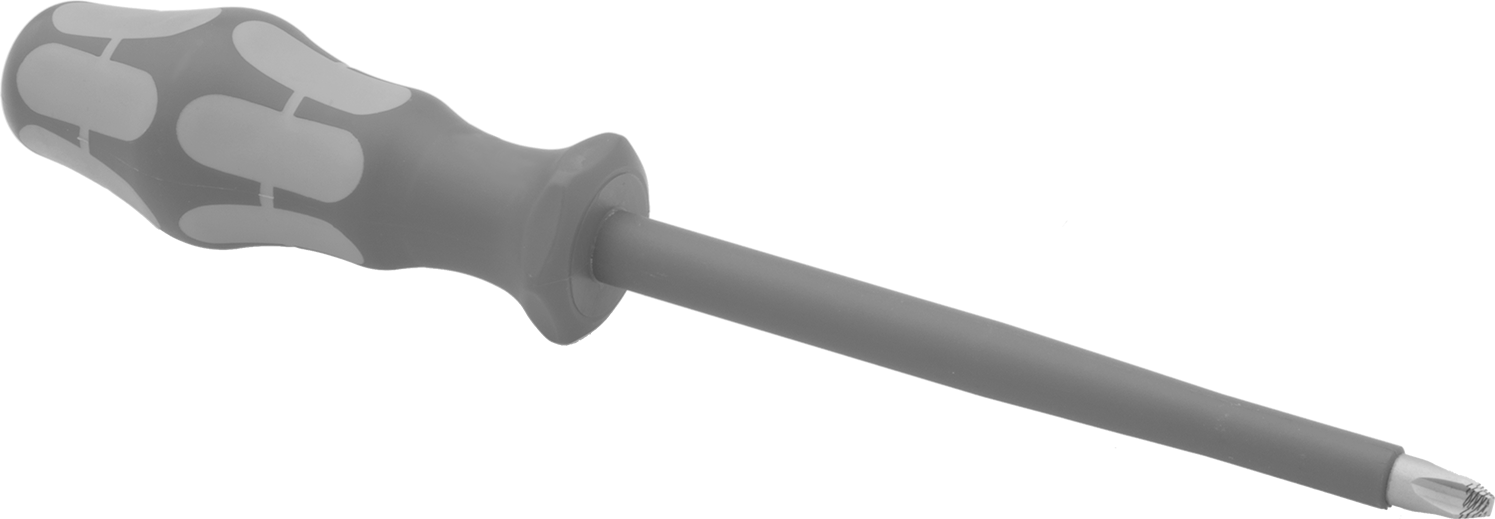 Elektrik Yalıtımlı Tornavida, 3 Numaralı Phillips, 6" Uzunluk x 3/8" Genişlik Mil — No. 3, Ultra Grip, Sürücü