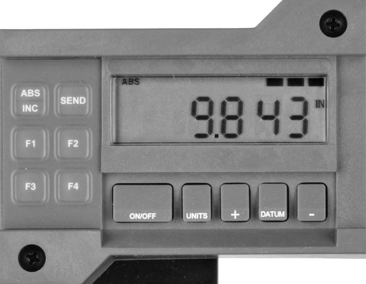 Testereler için Dijital Doğrusal Ölçekler, 0" ila 50" ve 0 mm ila 1300 mm Aralık