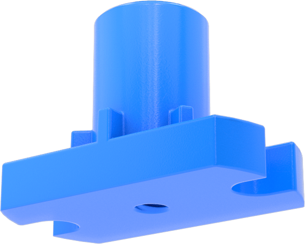 Hızlı Hareketli Ultra Hassas Kılavuz Vida için M2 x 0.5 mm Dişli Flanşlı Somun