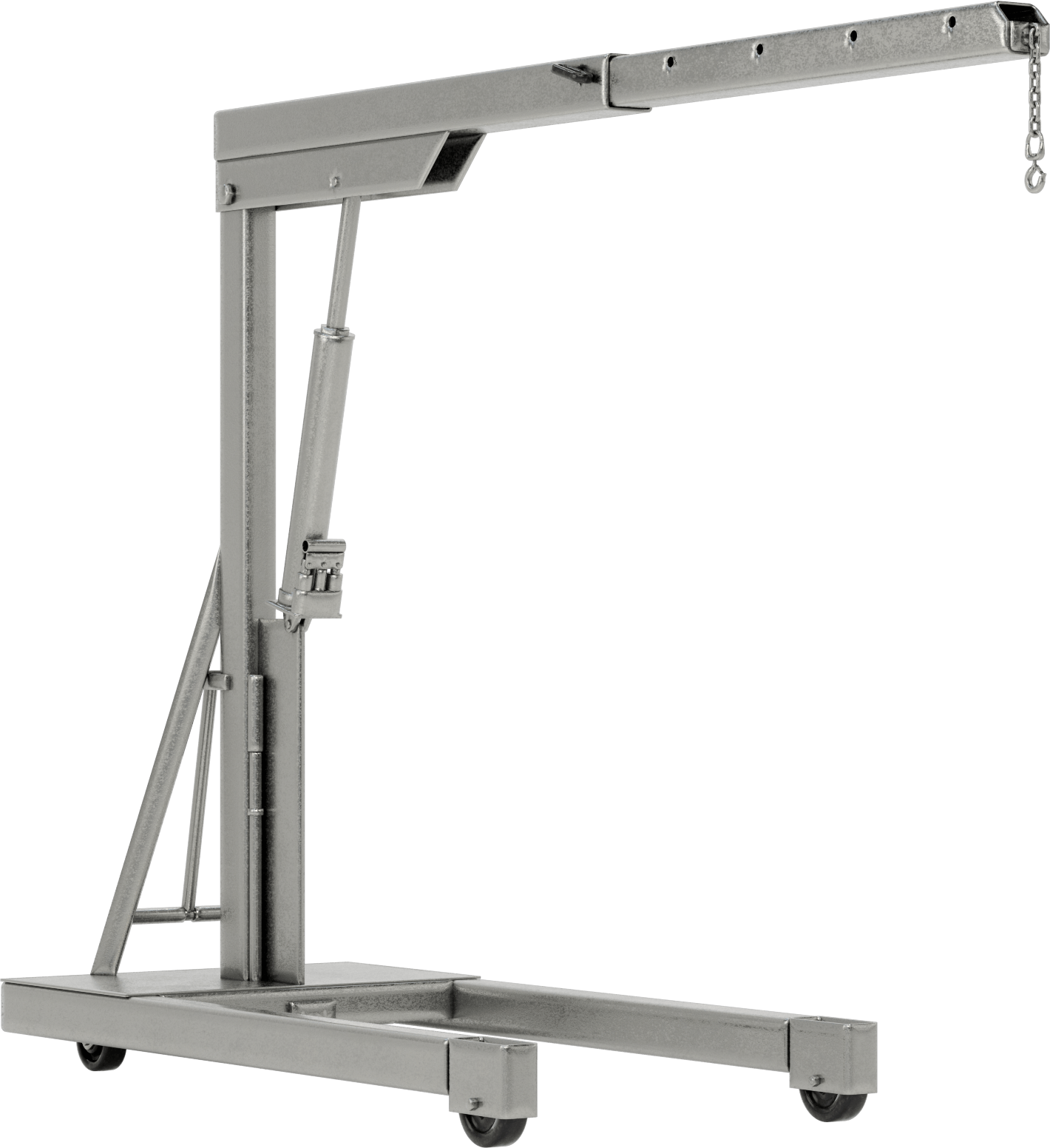 Hidrolik Vinç, 54"-95" Kol Uzunluğu, 1 Ton/2000 lbs. Geri Çekilmiş Kol Kapasitesi