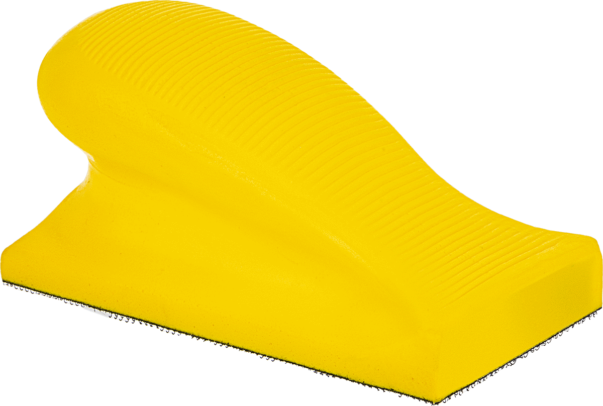 Sert Köpük Zımpara Bloğu, 2.75" x 5" Levha için — Cırt Cırt, Levha, Foam, Plastic