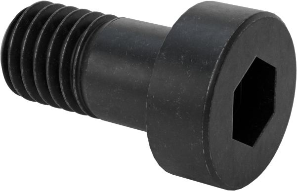 Alaşımlı Çelik Düşük Profilli Alyan Başlı Vida, Girintili Altıgen, Siyah 10.9 Çelik, M8 x 1.25mm, 16 mm Uzunluk