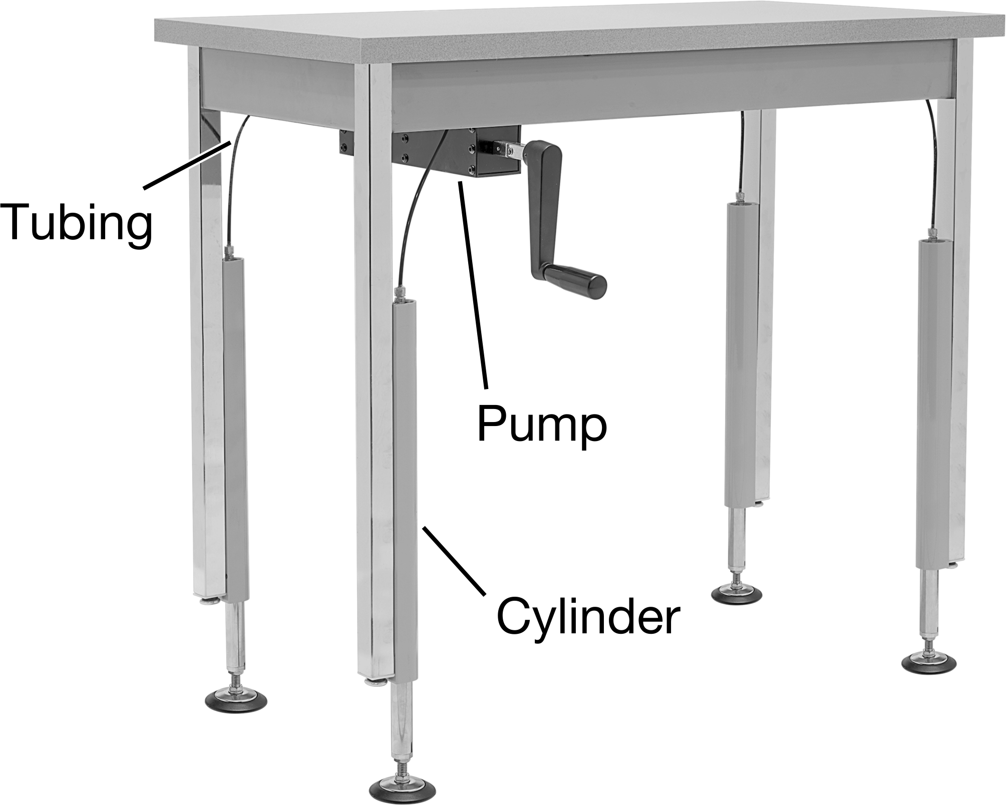 Stationary Kit with Hand Crank