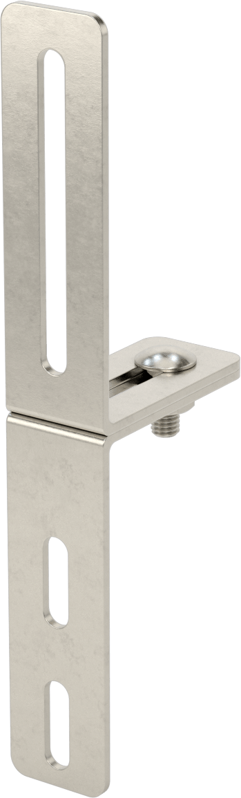 3-1/4" x 10-9/32" x 1/8" İki Parçalı L-Braket