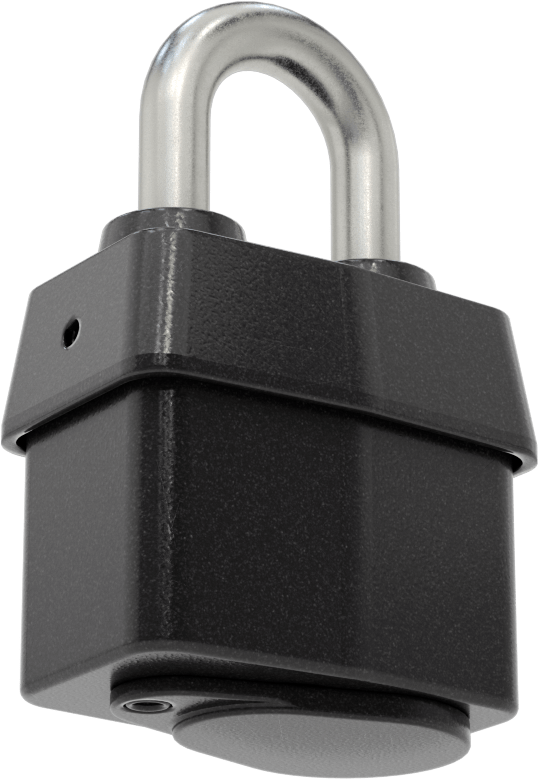 Lamine Çelik Gövdeli Hava Koşullarına Dayanıklı Asma Kilit, Master Lock 6125, Aynı Anahtarlı, Ekstra Boşluklu