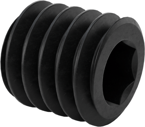 Alaşımlı Çelik Konik Uçlu Setskur, M2.5 x 0.45 mm Diş, 3 mm Uzunluk