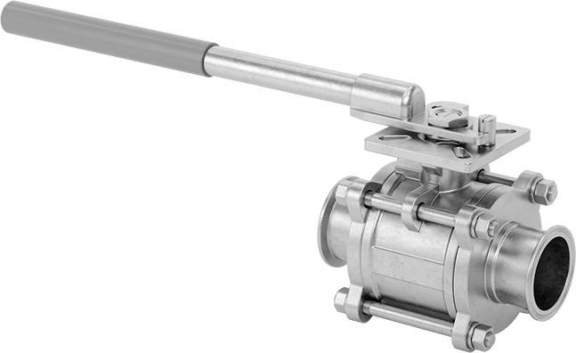 Gıda ve İçecek için Açma/Kapama Vanası, Hijyenik Bağlantı Parçaları, PTFE Conta