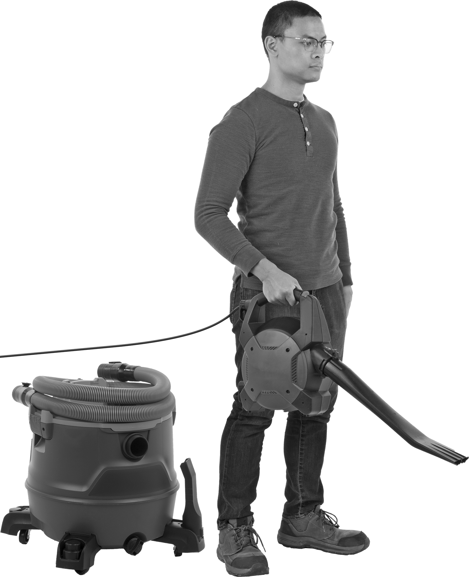 Shown as Blower