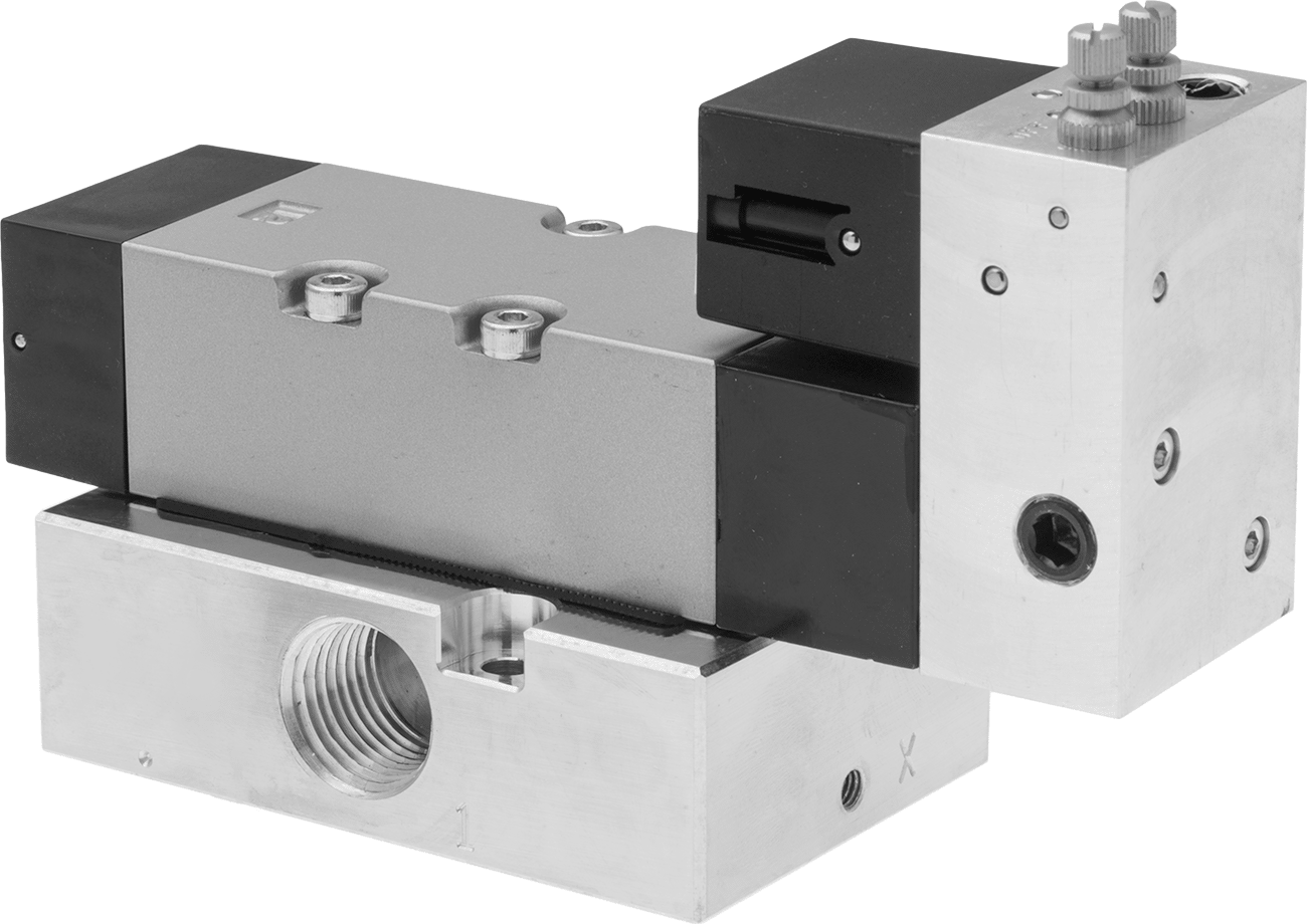 Hızlı Hava Darbeli Valf, 1/2" NPT, Normalde Kapalı