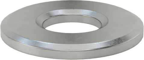 Çelik USS Pul, 1/4" Vida Boyutu için, 0.312" İç Çap, 0.750" Dış Çap
