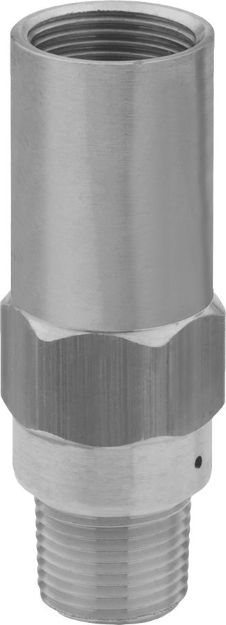 Kriyojenik Sıvılar için Basınç Tahliye Valfi, 1/2 NPT Erkek Giriş, 3/4"-20 UNEF Dişi Boşaltma Deliği