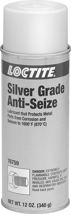 Loctite® Sıkışma Önleyici Yağlayıcı, lb. 8151 AE Gümüş Sınıfı, 12 oz. Aerosol Kutu