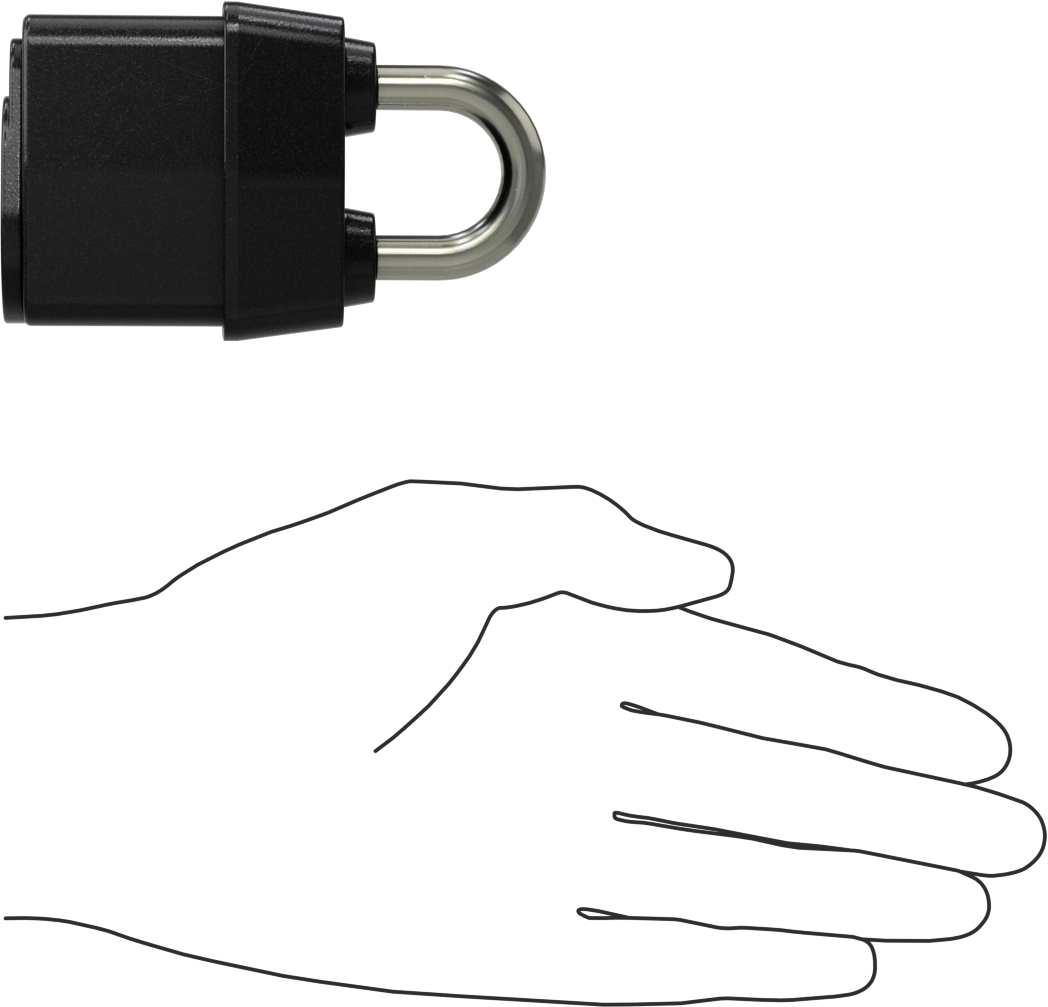 Hava Koşullarına Dayanıklı Ekstra Boşluklu, Ana Anahtarlı Asma Kilitler, Master Lock 6121, ekstra açıklıklı