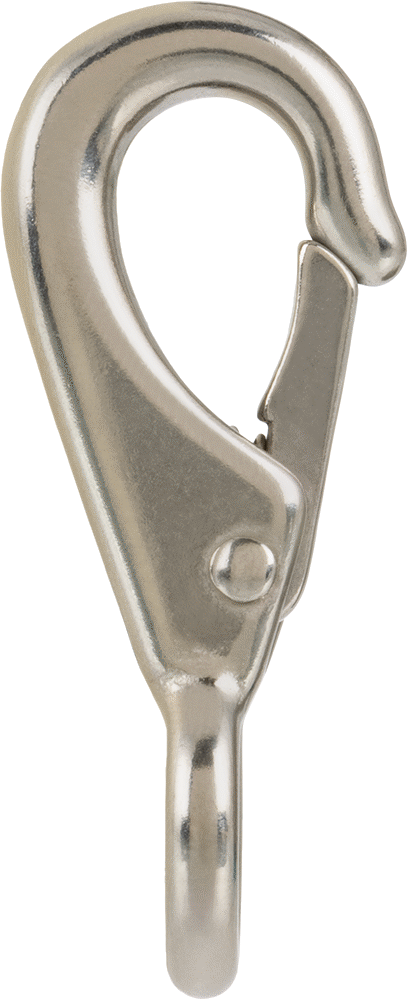 Gözlü 304 Paslanmaz Çelik Karabina, 1/4" Karabina Açıklığı Genişliği