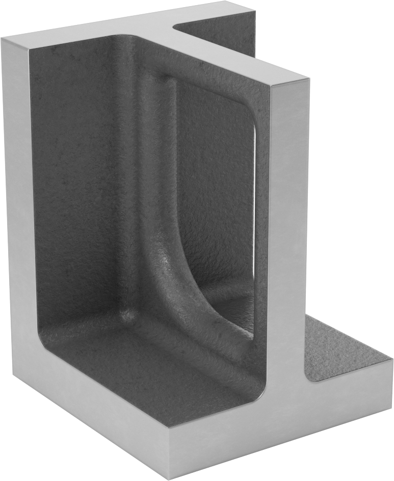Sıkı Toleranslı Her Yöne Açılı Plaka, 4" Uzunluk x 3-3/4" Genişlik x 5" Yükseklik
