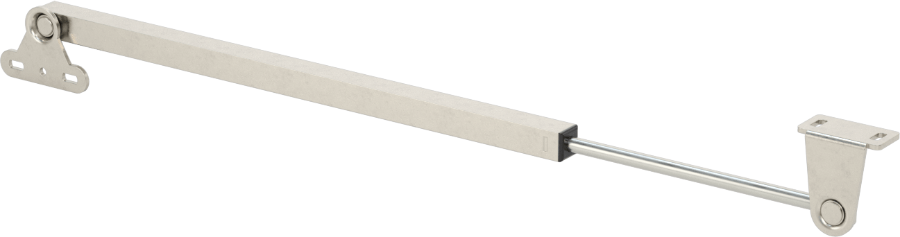 Kapak Desteği, Kendinden Açılan, Üst Montaj, 13.09 inç Kapak Montaj Boşluğu — 110°, Üst Montaj, Açılır, 304 Stainless Steel, Stainless Steel