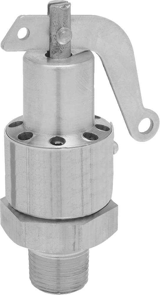 Valve With Test Lever