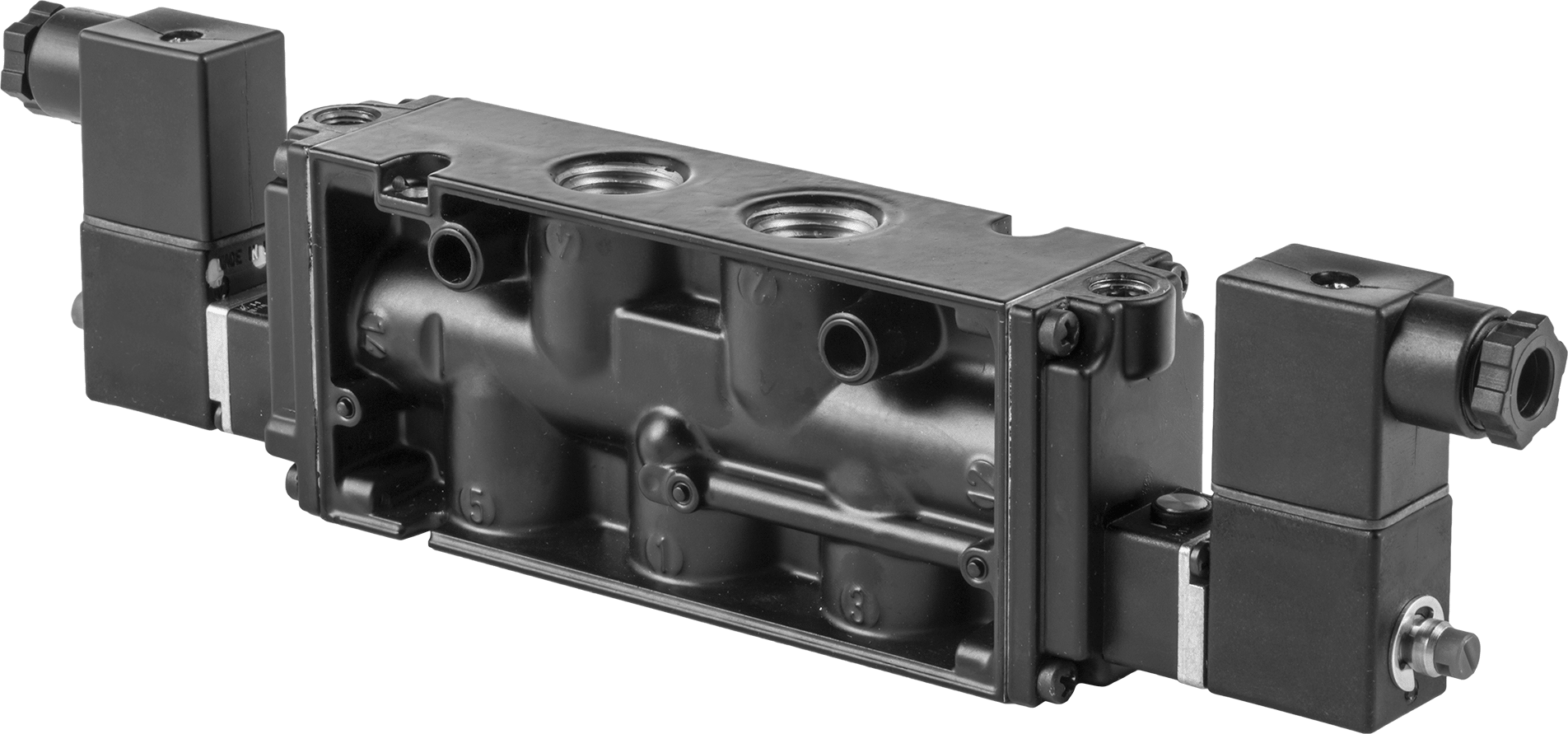 Hava Yön Kontrol Vanası, Elektrikli, Çift Solenoid, 1/2 NPTF