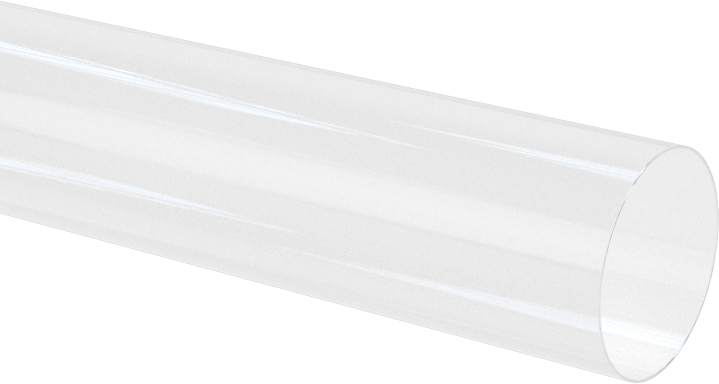 Yüksek Sıcaklık Isıyla Daralan PEEK Boru, 1/0 AWG, 0.39" Daralmadan Önce İç Çap