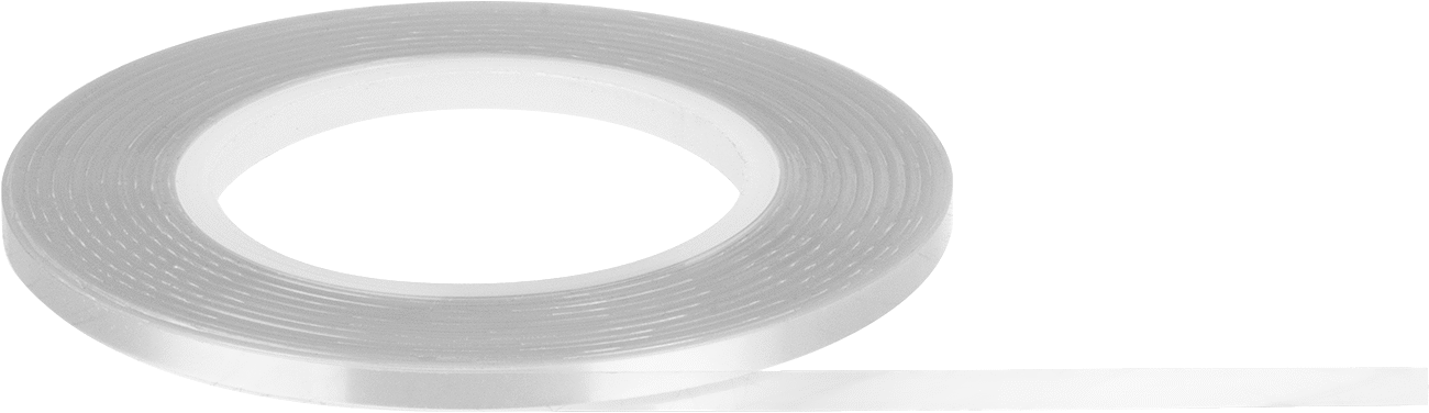 Yüksek Sıcaklık Rulo Halinde Yapıştırıcı, 1/4" Genişlik, 60 Yarda Uzunluk, 0.001 inç Kalınlık