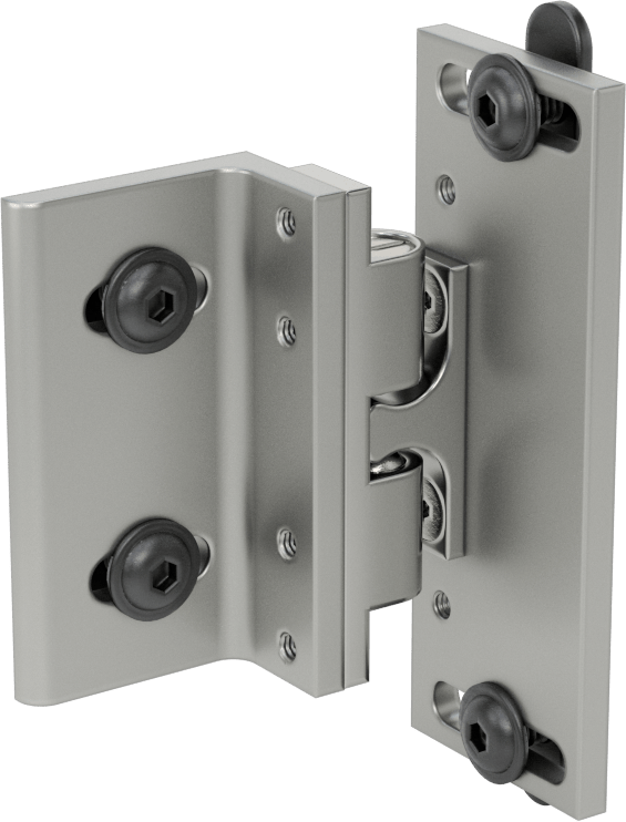 T-Yivli Çerçeve, 1.5" için Ray-Ray Tutma Mandalı, 30 mm ve 40 mm Yükseklikli Ray