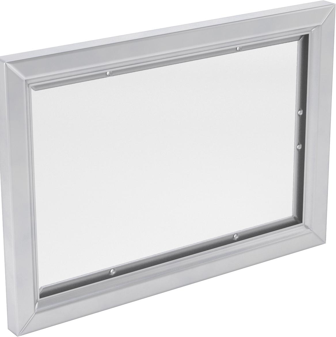 Kayan Çerçeveli Tabela Tutucu, Alüminyum, 6" Yükseklik x 9" Genişlik Maksimum Tabela için
