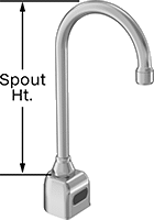 Dokunmasız Lavabo Bataryası, Elektrikli