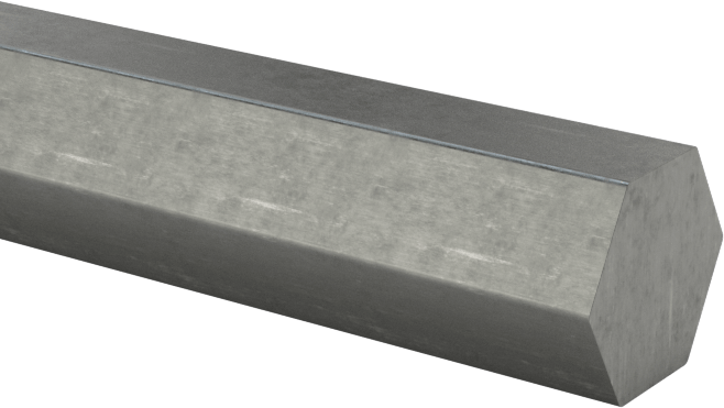Çok Amaçlı 304/304L Paslanmaz Çelik Altıgen Çubuk, 5 mm Genişlik