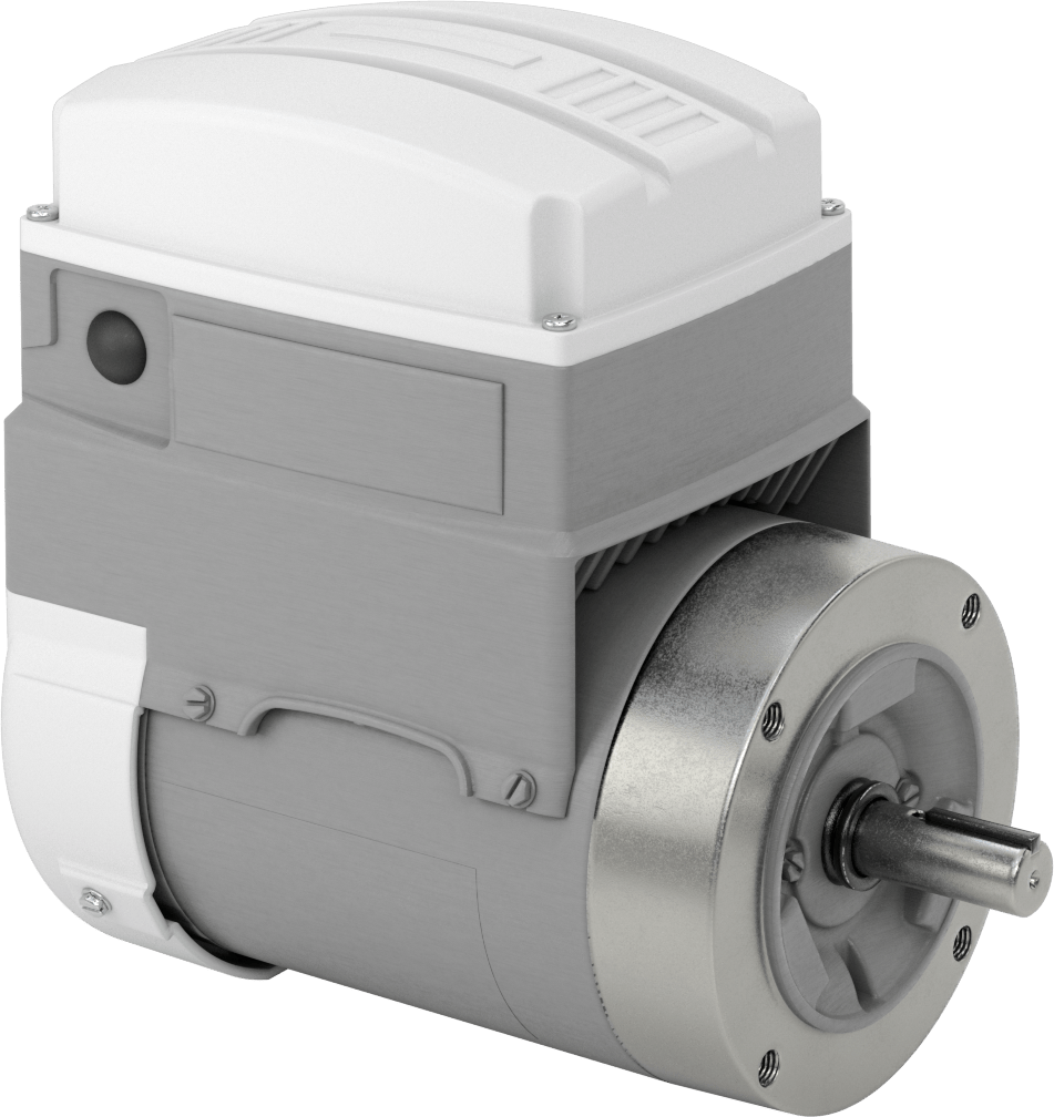 Yüzeye Monte Hız Kontrollü Motor, Programlanabilir, 120V AC, Tek Faz, NEMA 143TC