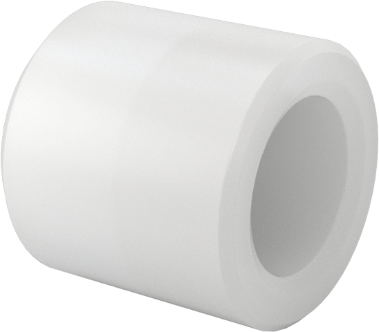 Vidalı Yer Belirleme ve Destek Düğmesi, Asetal Plastik, 3/8" Çap, 3/8" Uzunluk