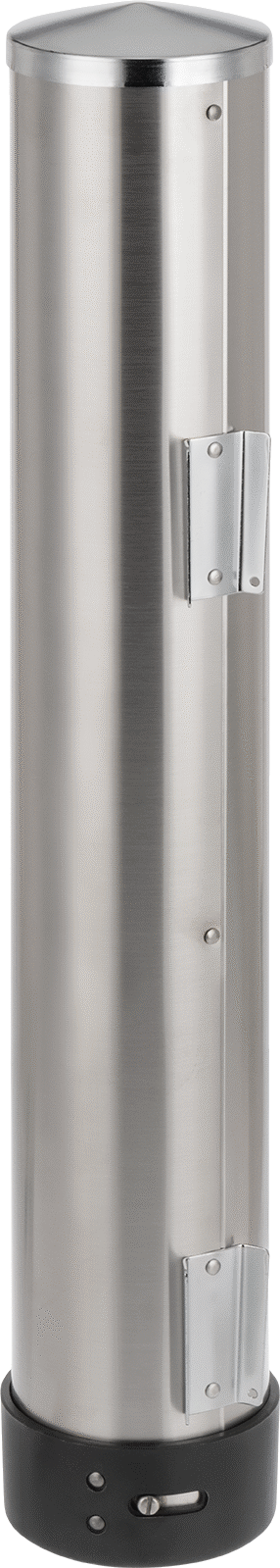 Duvar Montajlı Bardak Dispenseri, 2-1/4" ile 3-3/16" Çaplı Bardaklar için