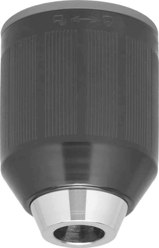 Akülü Matkaplar için Dişli Montajlı Anahtarsız Mandren, Milwaukee #42-66-0755, 1/2"-20 Diş, 1/2" Maksimum Şaft — Dişli, Anahtarsız, Altıg…