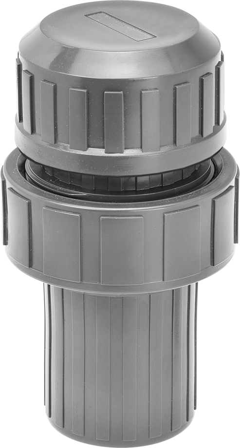 Kimyasallar için Vakum Kesici, Yaylı Piston, CPVC Gövde, 1-1/2 NPT Dişi — CPVC, Plastic, Beverage, Food, Acid, Air, Alcohol, Ammonia, Arg…