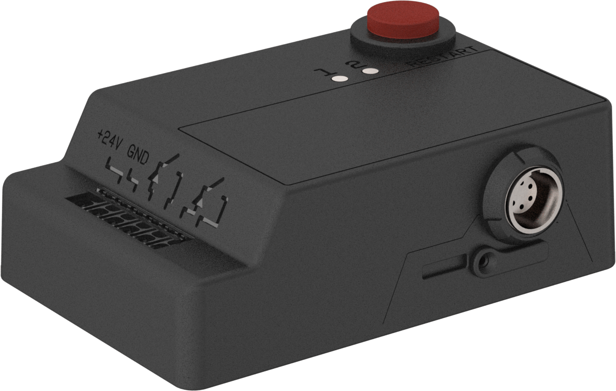 Temas Algılayıcı Güvenlik Pedleri için Kontrol Cihazı — Kontrol Cihazı, 97 mm, 64 mm