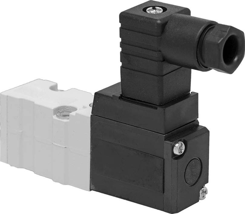 Yaylı 3 Yollu Tek Solenoid, 5.9 scfm Hava Yön Kontrol Valfi