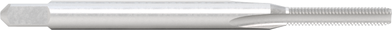 Helisel Ekli Kılavuz, M2 x 0.4 mm Uç Boyutu için, Alt Pah