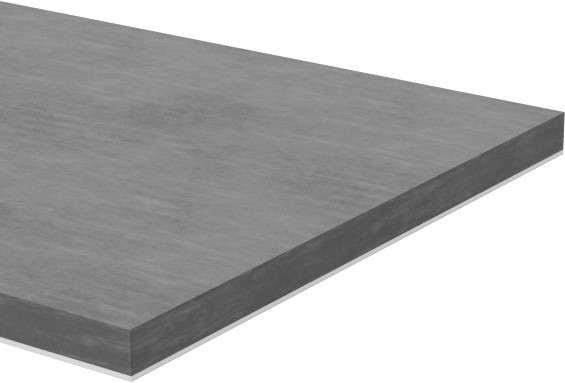 Suya Dayanıklı Hafif Conta Malzemesi, Arka Yüzü Yapışkanlı, Kağıt/SBR, 1/4" x 10 Fit, 1/64" Kalınlık