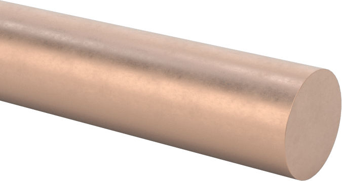 Denizcilik Sınıfı Bakır Nikel Çubuk, 1/4" Çap