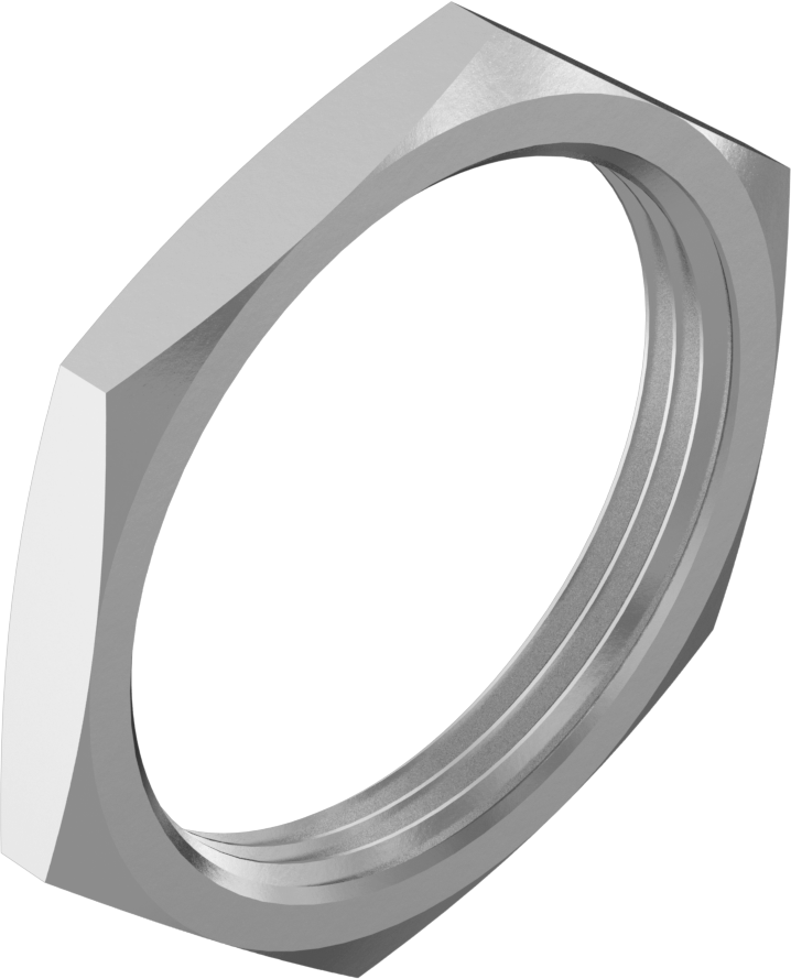 Metal Orta ve Kalın Cidarlı Çelik Kanal için M32 Dişli 304 Paslanmaz Çelik Kilit Somunu — 304 Stainless Steel, Stainless Steel, Kilit Som…