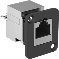 Panele Monte RJ45 Konektörleri