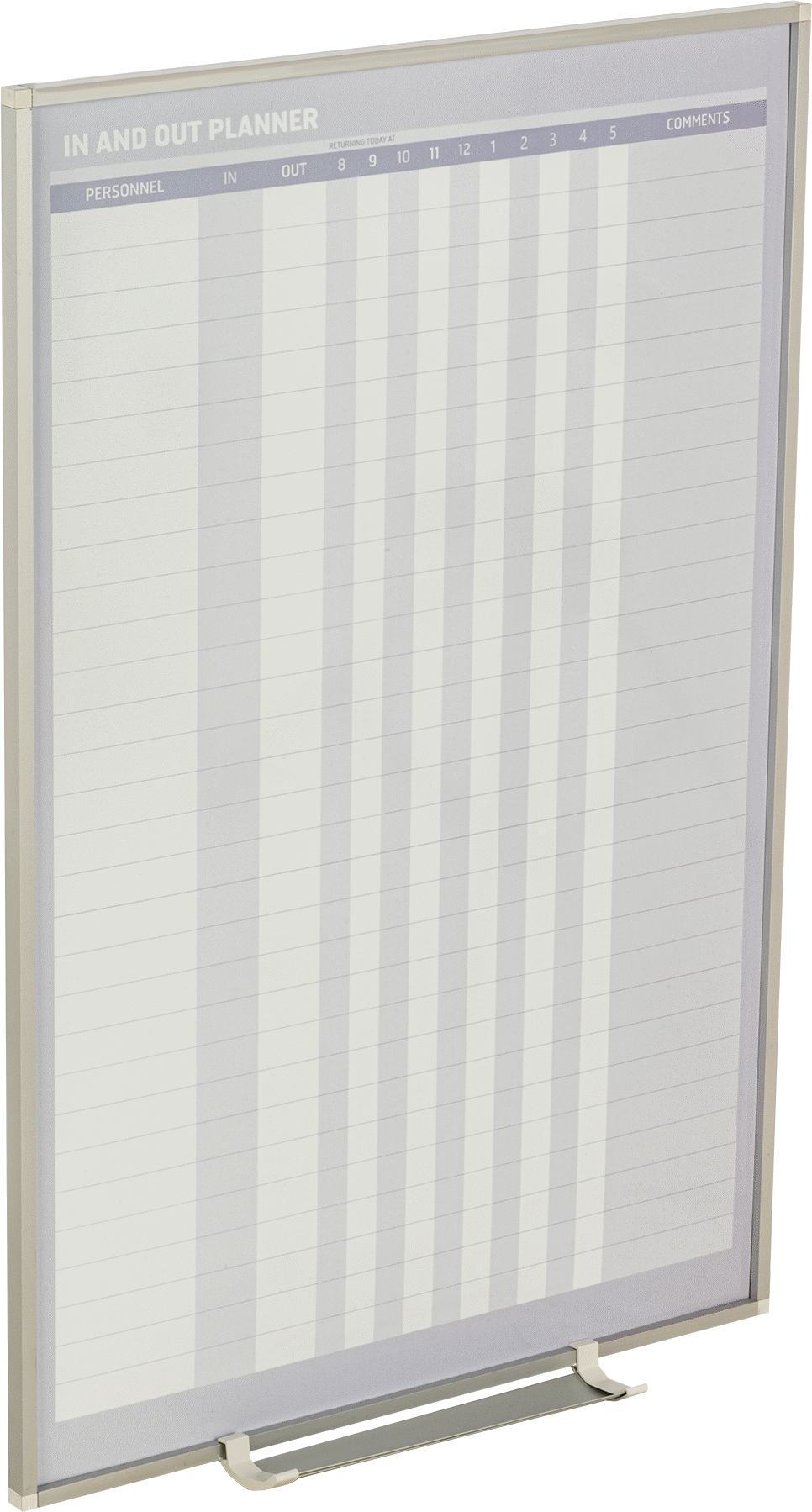 Katılım Beyaz Tahtası — 24", 36", Alüminyum