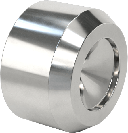 Presle Takılan Delikli Valf, 1/8" Uzunluk, 0.010" Delik Çapı