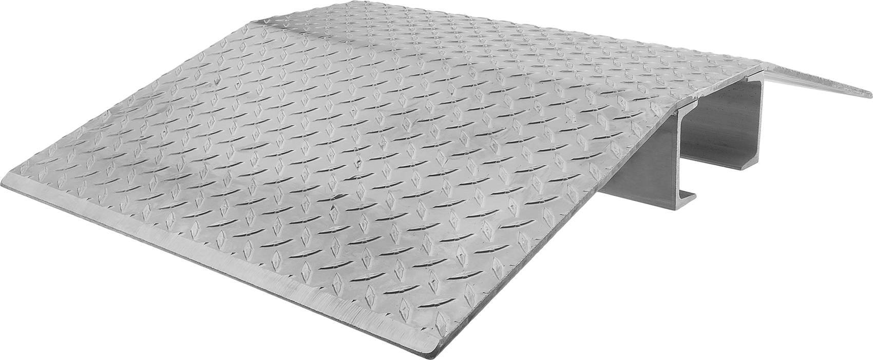 Geniş açıklıklı kablo rampası, 4" Genişlik x 4" Yükseklik Kanallı, 2 Fit Uzunluk