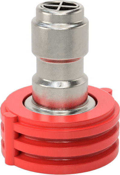 Hızlı Bağlantı Yüksek Basınçlı Püskürtme Nozulu, Katı Akış, 300 PSI'da 0.8 gpm Akış Hızı