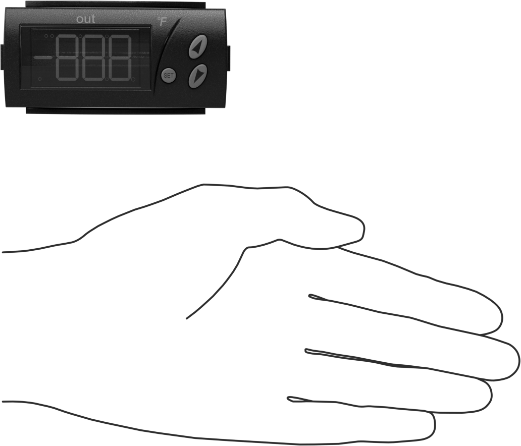 Açma/Kapama Sıcaklık Kontrol Cihazı, Tuş Takımlı, 120 V AC Giriş Gerilimi