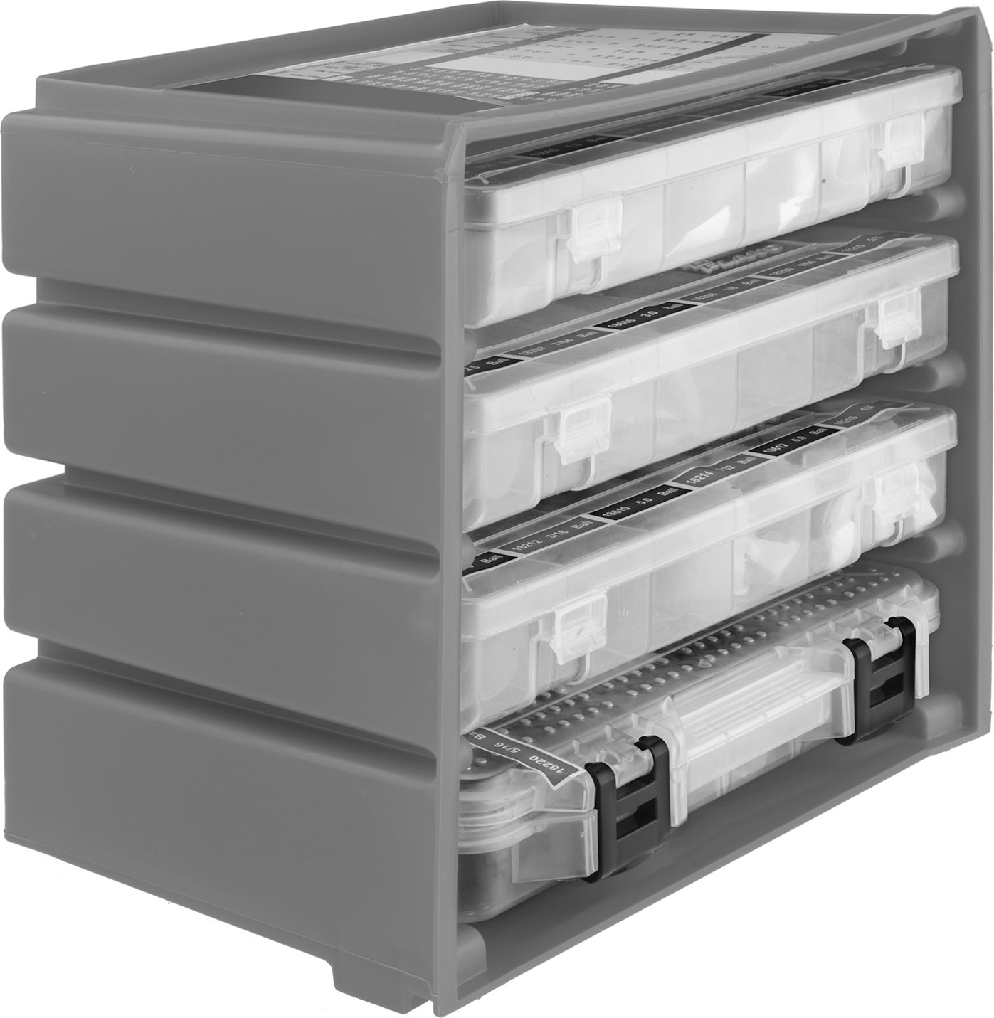 Plastic Compartmented Box