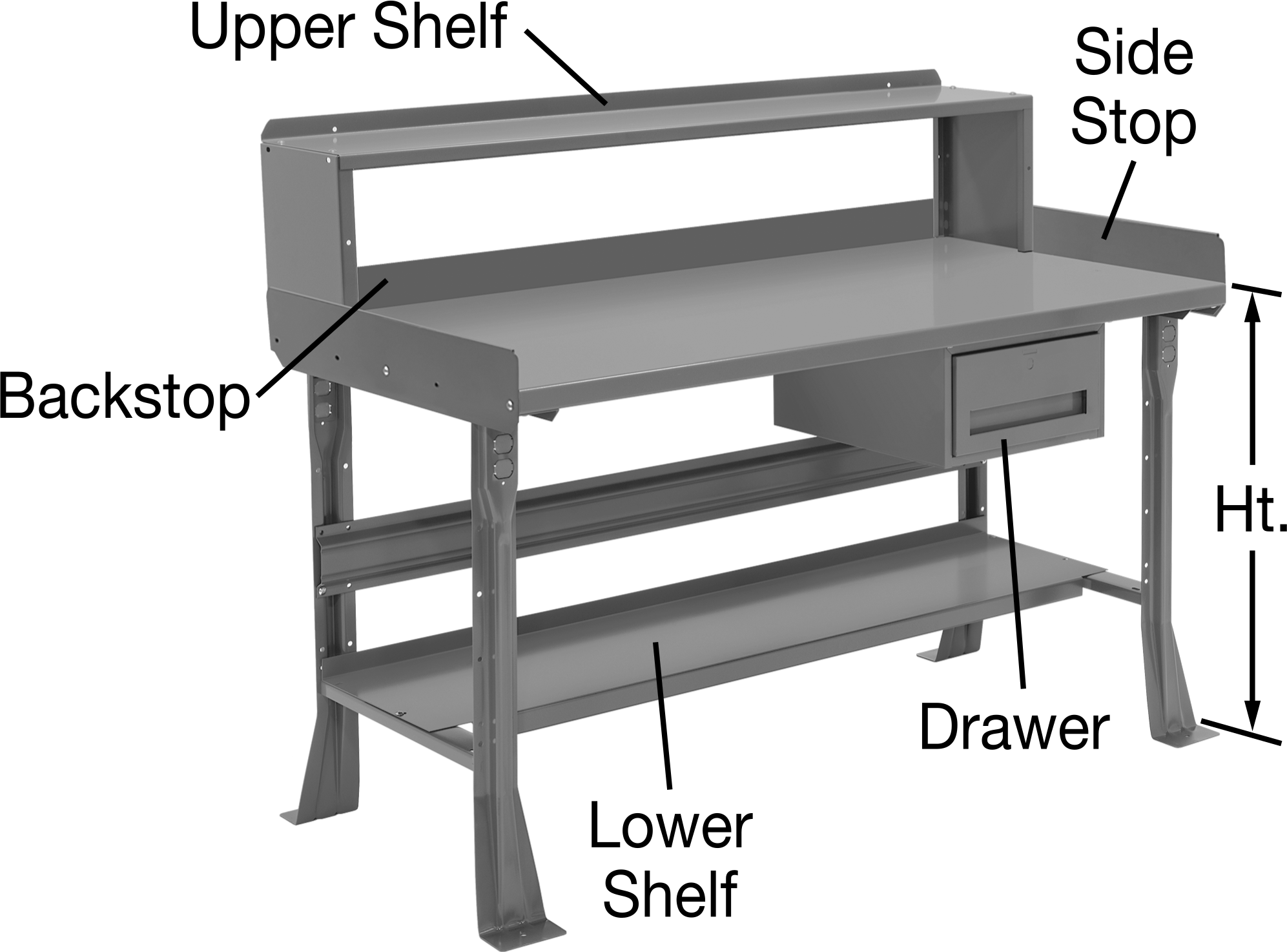 Shown with Optional Accessories