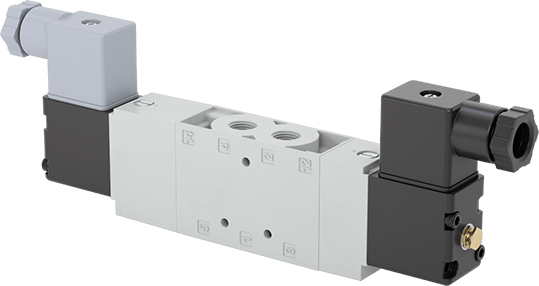 Elektrikli Hava Yön Kontrol Vanası, Çift Solenoid